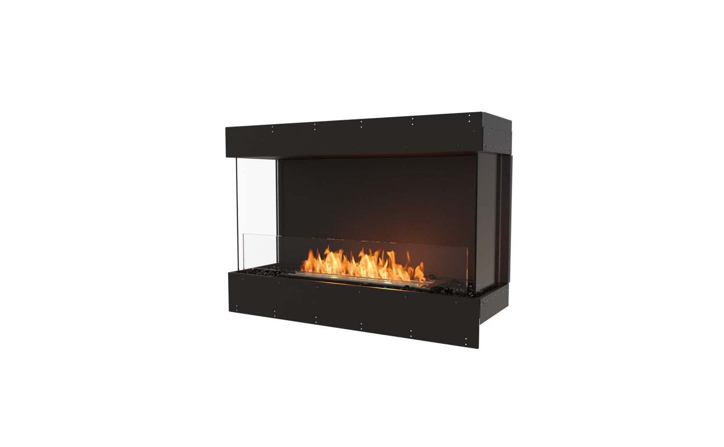 EcoSmart - Flex Fireplace 42BY - Bay - Black
