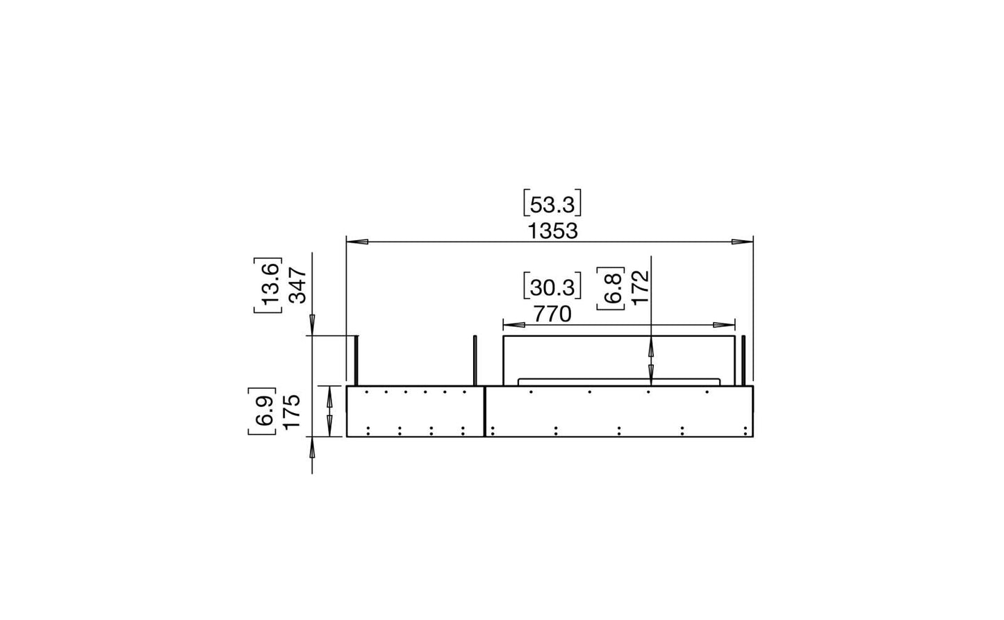 EcoSmart - Flex Fireplace 50BN.BX1 - Bench - Black