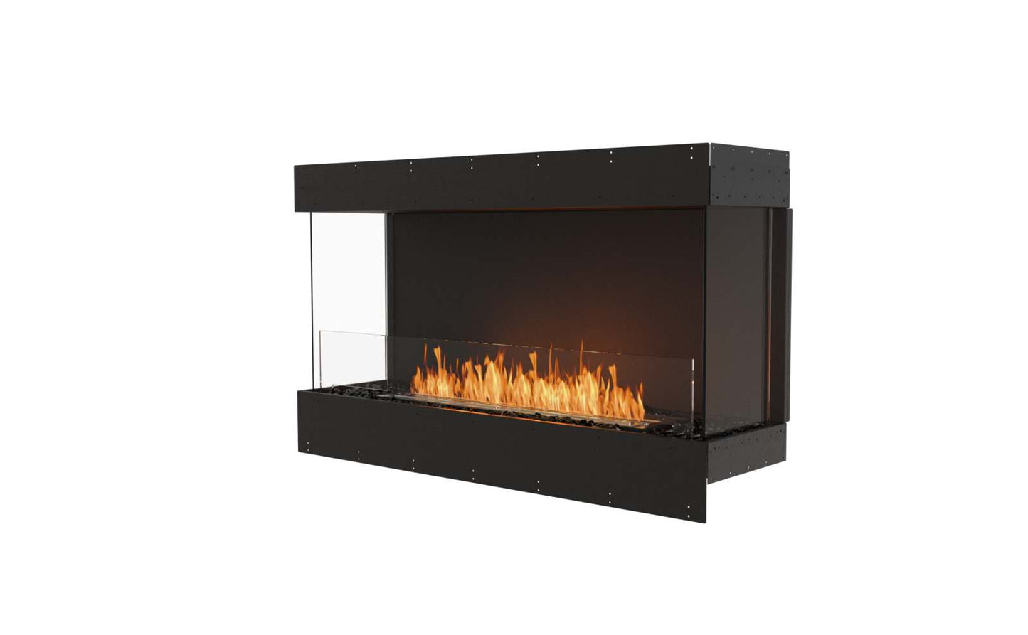 EcoSmart - Flex Fireplace 50BY - Bay - Black
