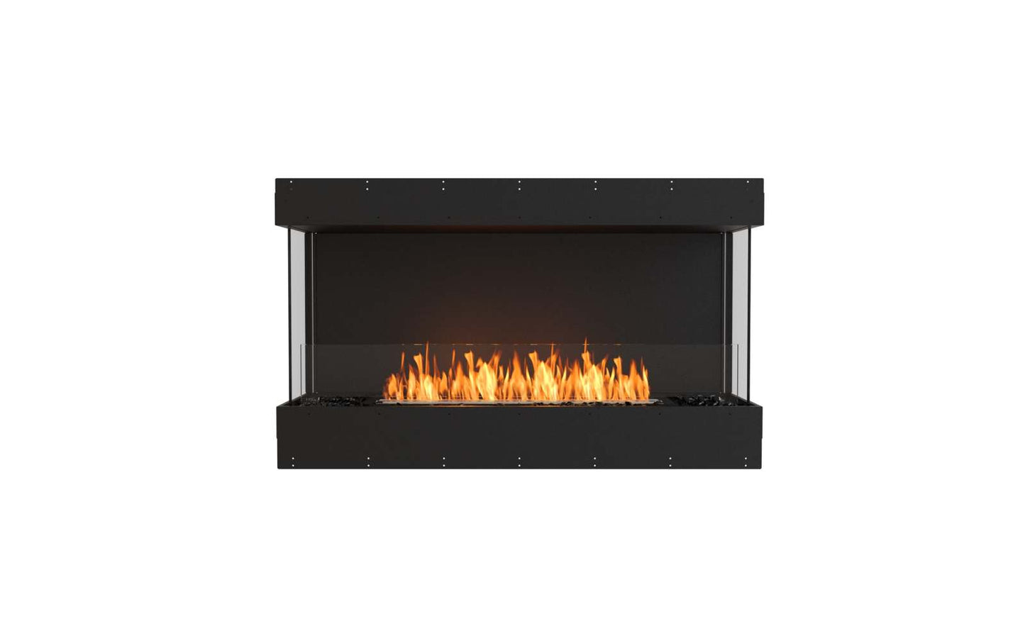 EcoSmart - Flex Fireplace 50BY - Bay - Black
