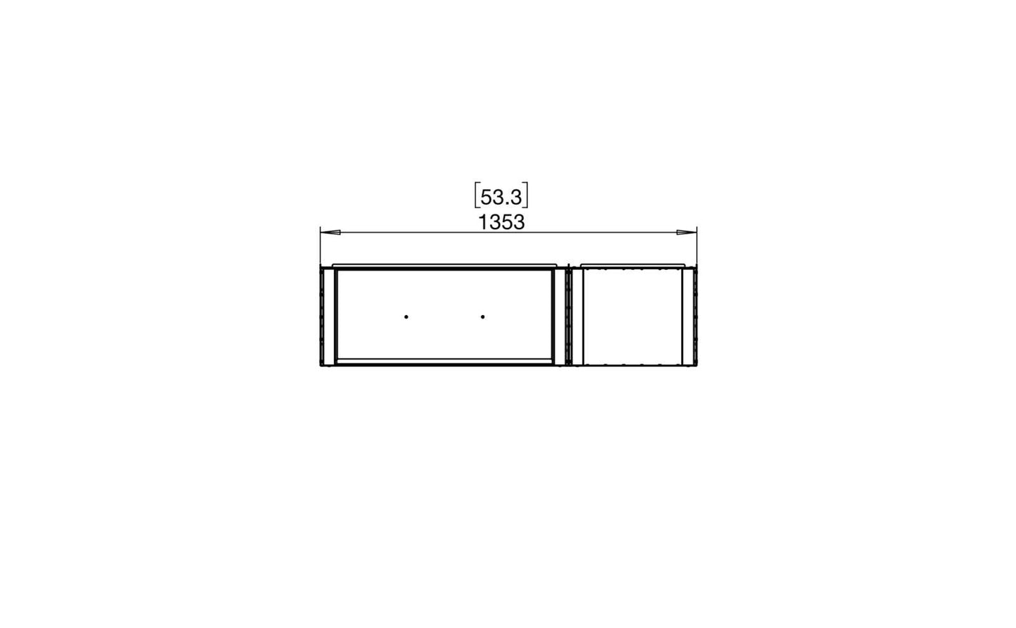 EcoSmart - Flex Fireplace 50BY.BXR - Bay - Black