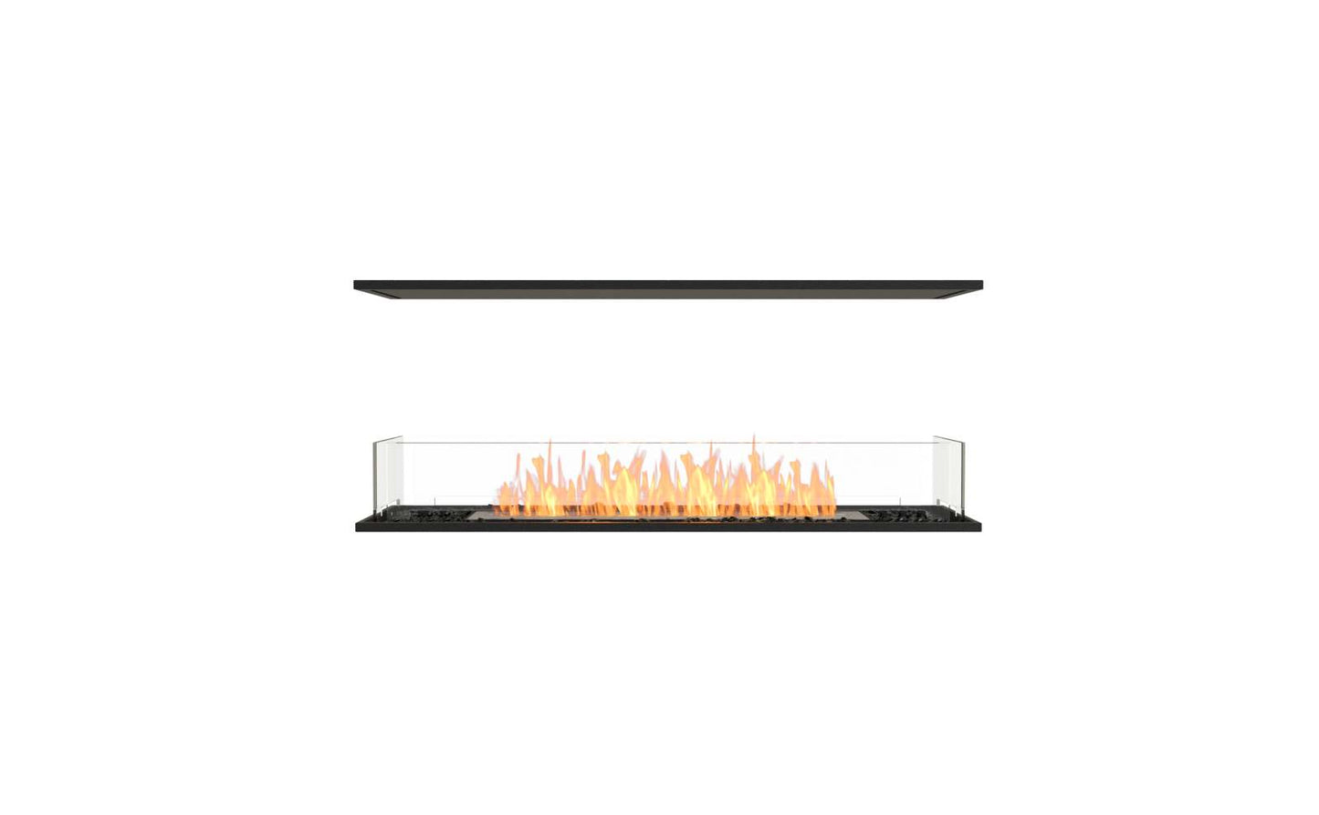 EcoSmart - Flex Fireplace 50IL - Island - Black