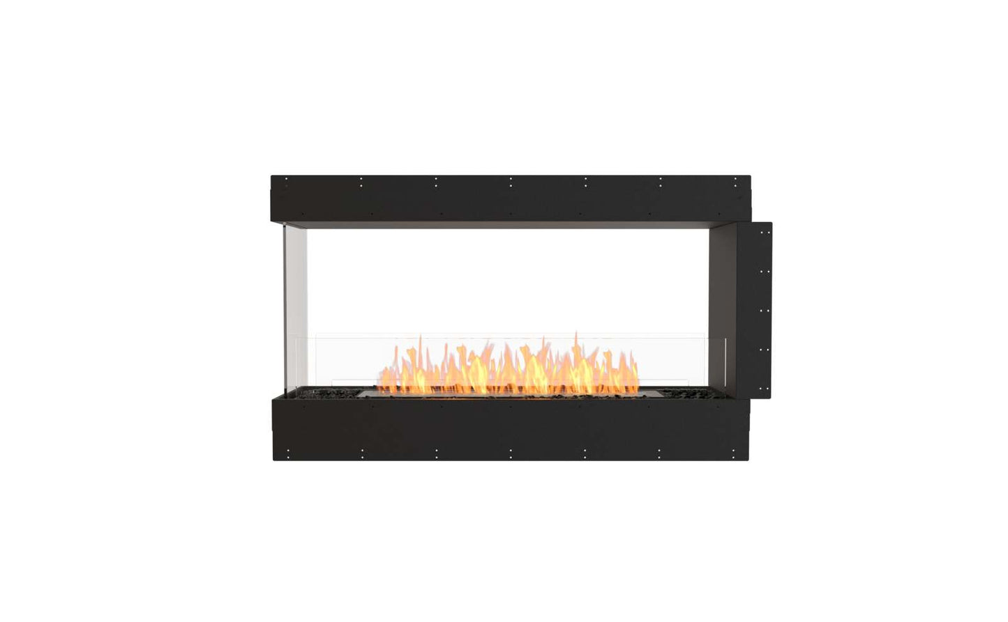 EcoSmart - Flex Fireplace 50PN - Peninsula - Black