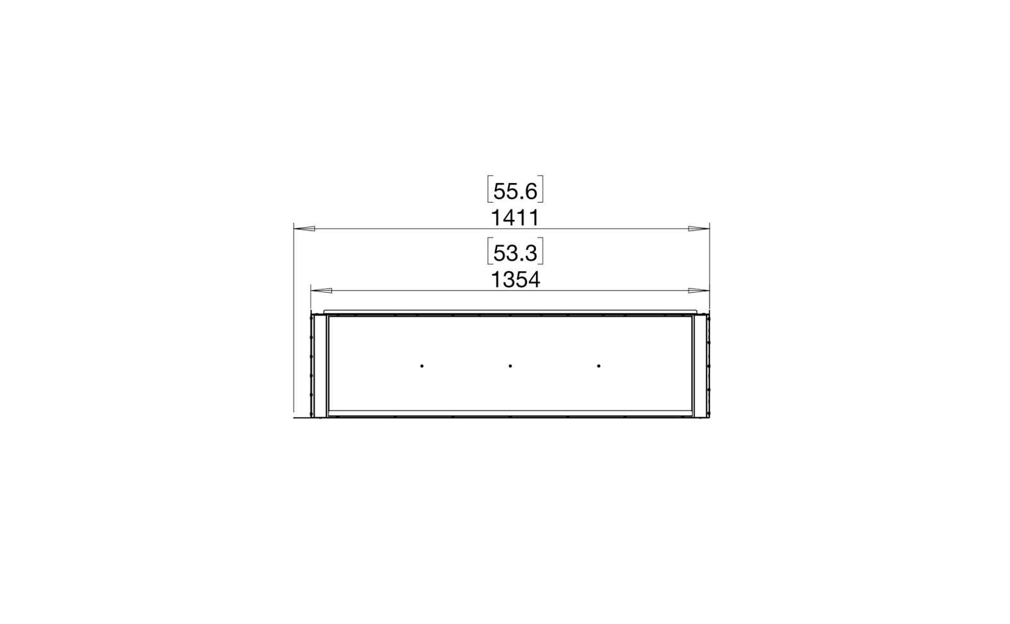 EcoSmart - Flex Fireplace 50RC - Right Corner - Black