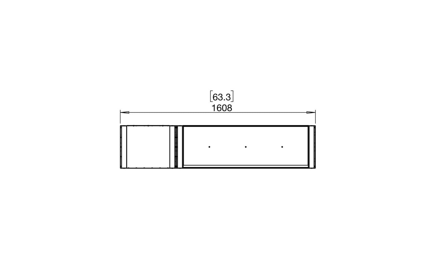EcoSmart - Flex Fireplace 60IL.BX1 - Island - Black