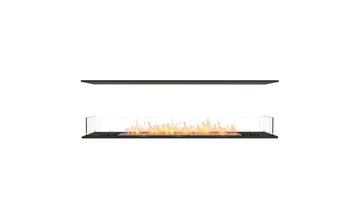 EcoSmart - Flex Fireplace 68IL - Island - Black