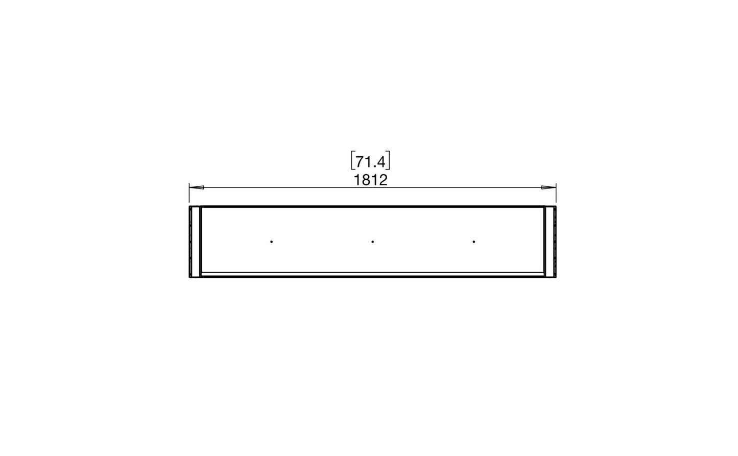 EcoSmart - Flex Fireplace 68IL - Island - Black