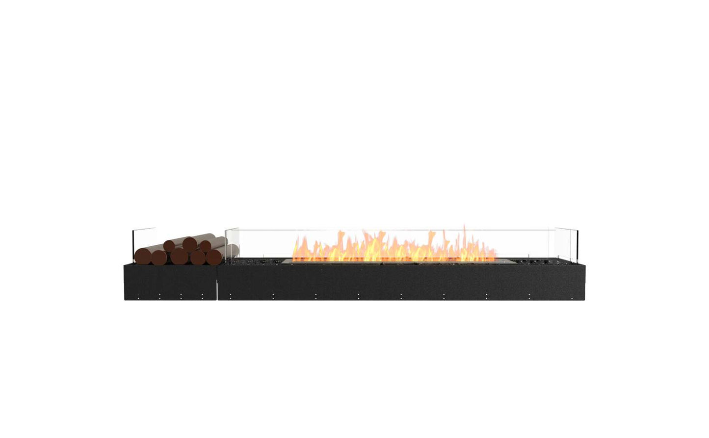 EcoSmart - Flex Fireplace 86BN.BX1 - Bench - Black