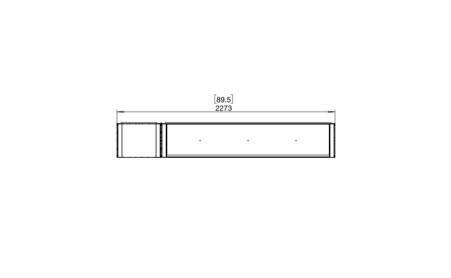 EcoSmart - Flex Fireplace 86BY.BXL - Bay - Black