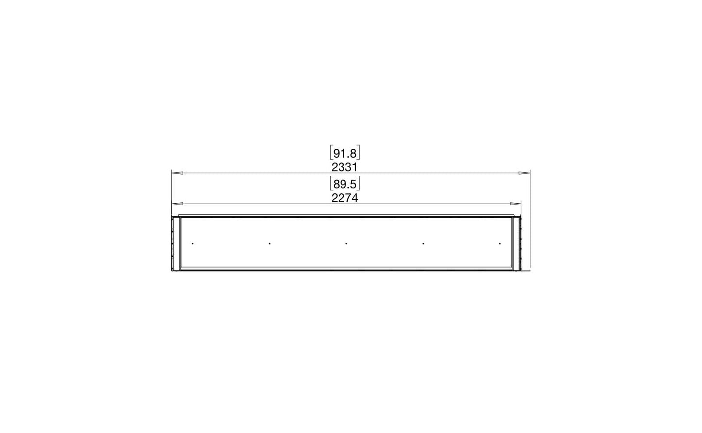 EcoSmart - Flex Fireplace 86LC - Left Corner - Black