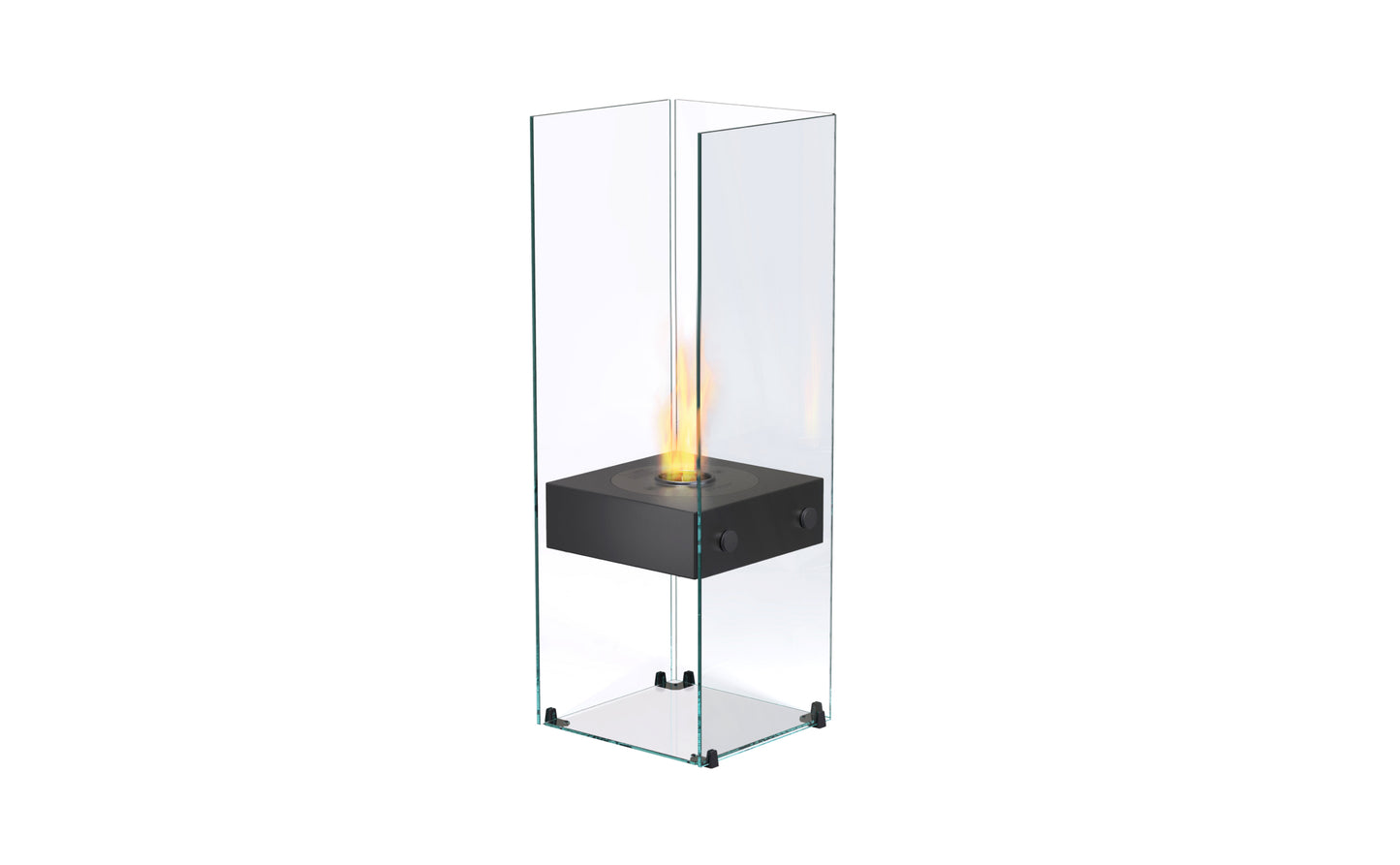 EcoSmart Fire - Ghost - Designer Fireplace - Black