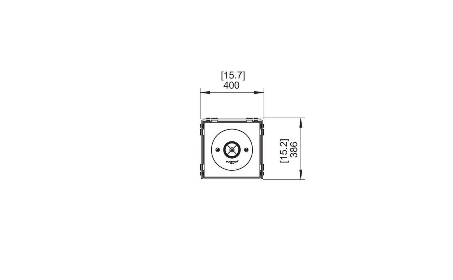 EcoSmart Fire - Ghost - Designer Fireplace - Stainless Steel