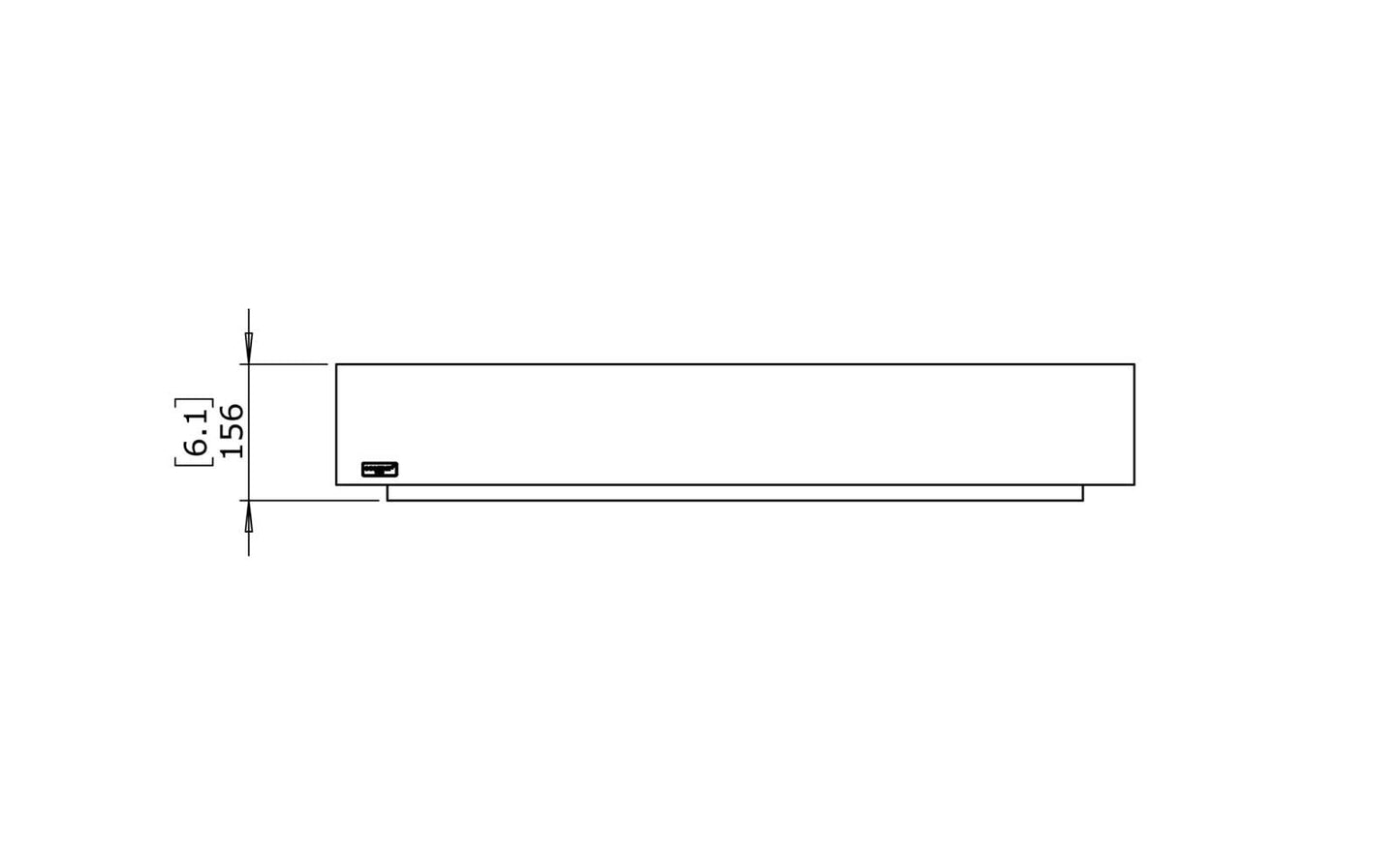 EcoSmart Fire - Grate 36 - Fireplace Insert - Graphite