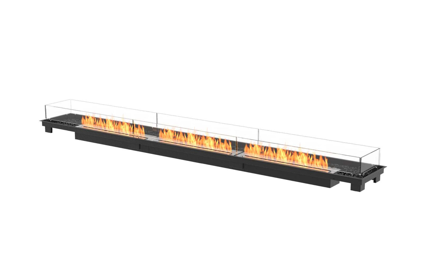 EcoSmart Fire - Linear 130 - Fire Pit Kit - Black