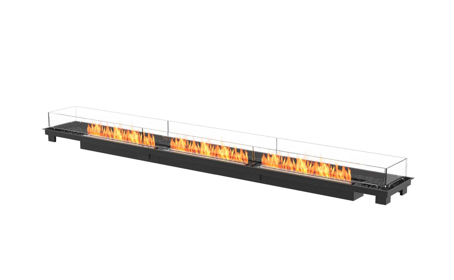 EcoSmart Fire - Linear 130 - Fire Pit Kit - Black