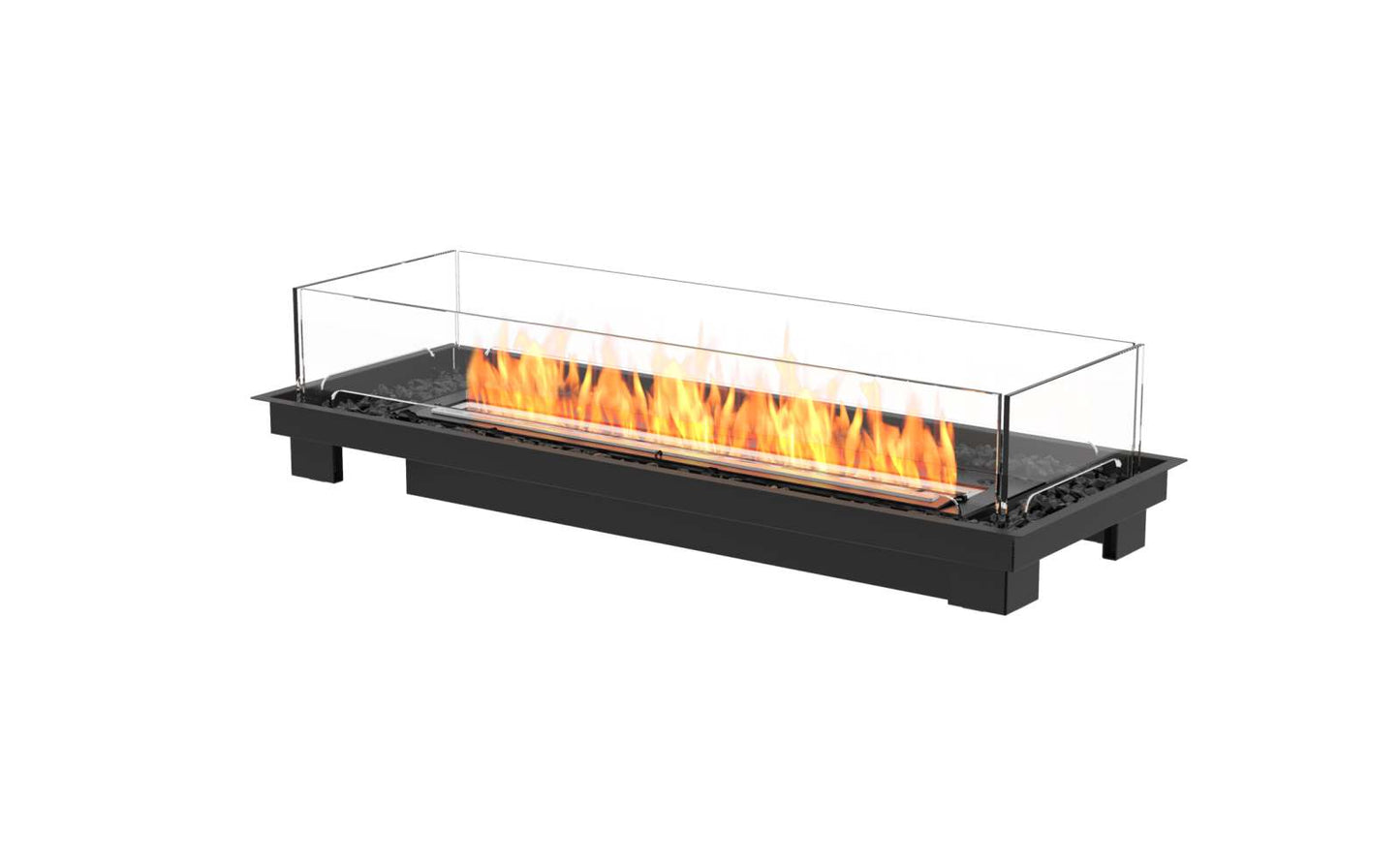 EcoSmart Fire - Linear 50 - Fire Pit Kit - Black