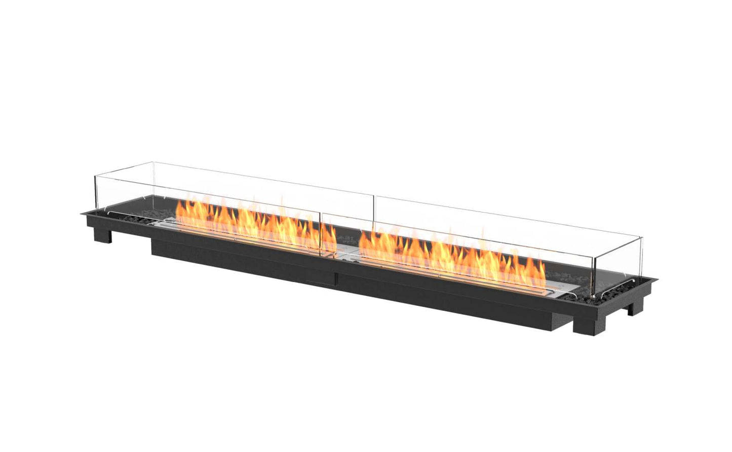 EcoSmart Fire - Linear 90 - Fire Pit Kit - Black