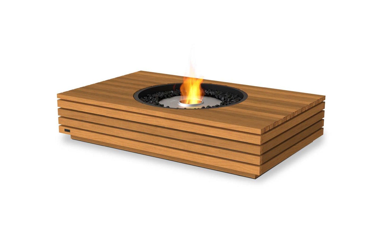 EcoSmart Fire - Martini 50 - Fire Pit Table - Teak