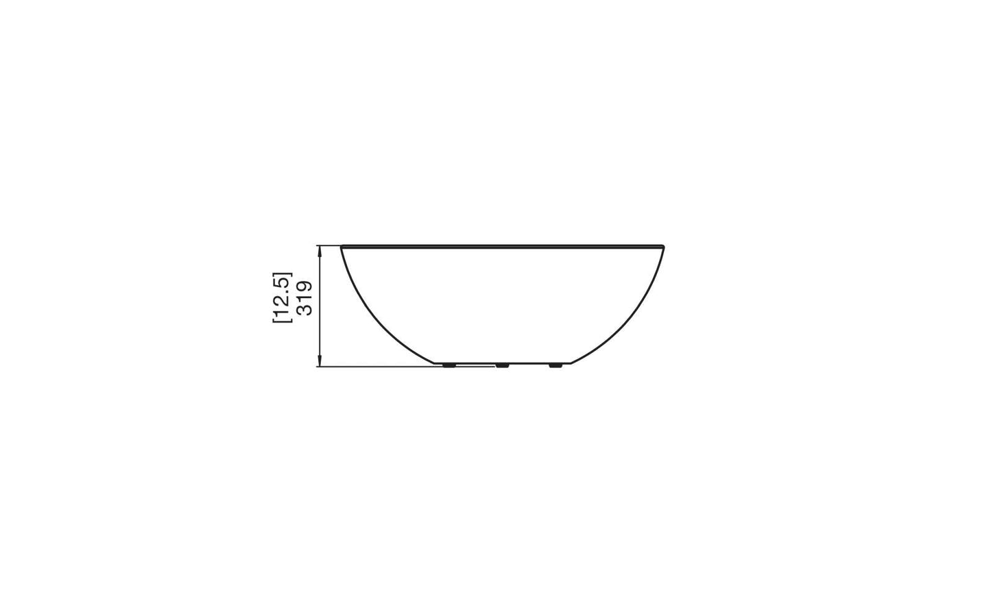 EcoSmart Fire - Mix 850 - Fire Pit Bowl - Bone