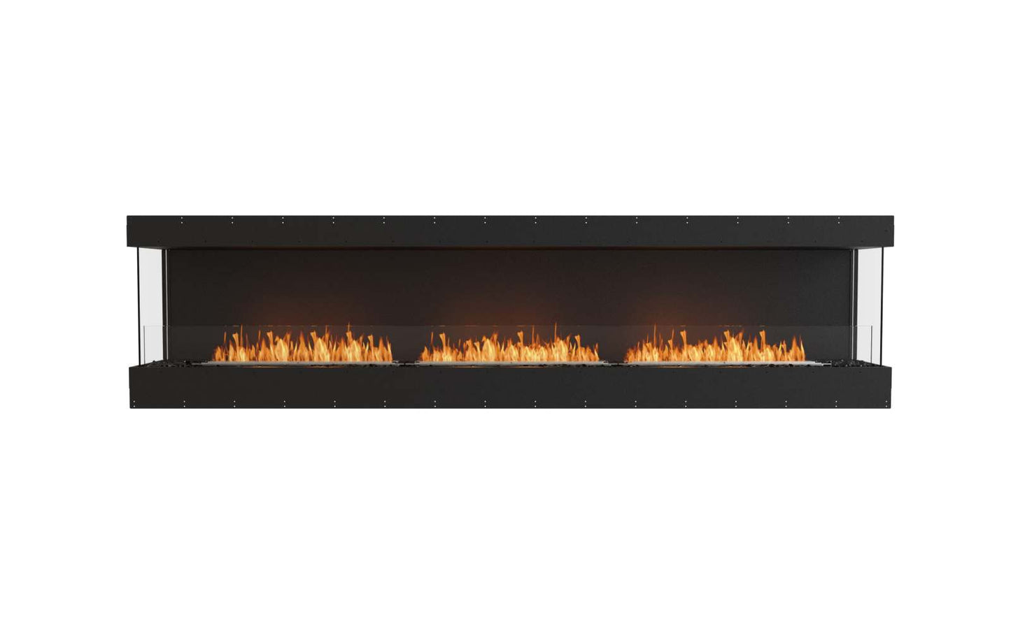 EcoSmart - Flex Fireplace 122BY - Bay - Black