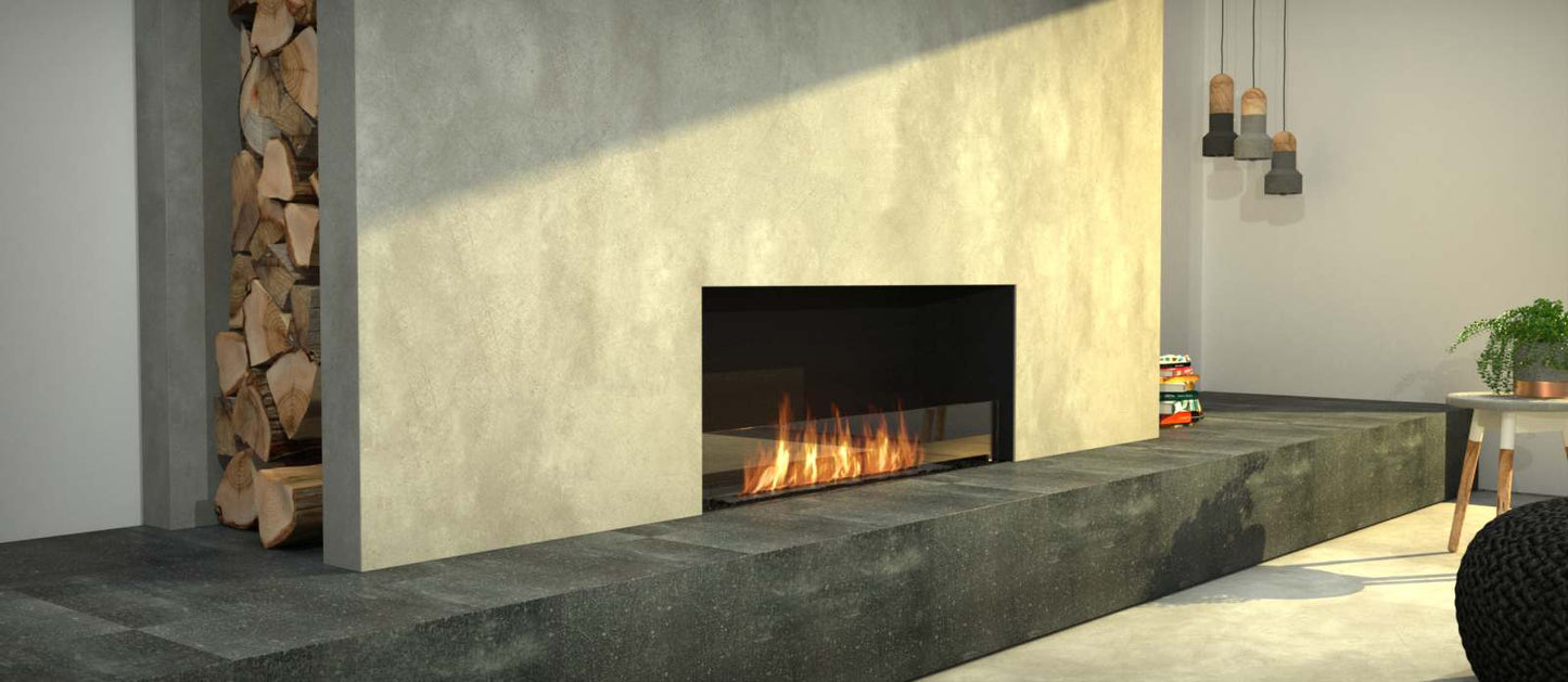 EcoSmart - Flex Fireplace 50SS - Single Sided - Black