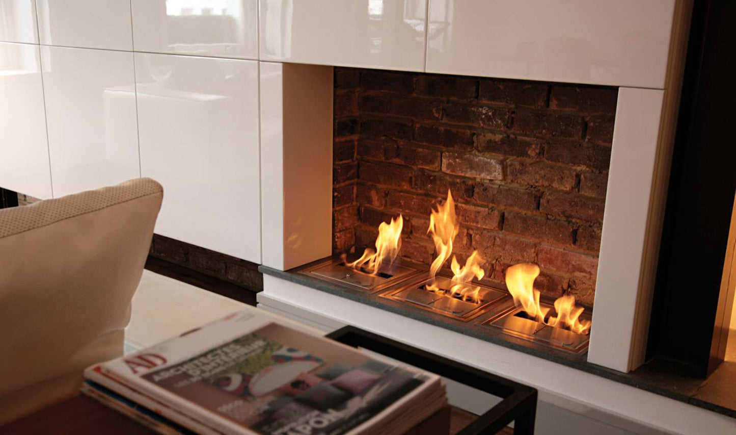 EcoSmart Fire - BK5 - Ethanol Burner - Stainless Steel