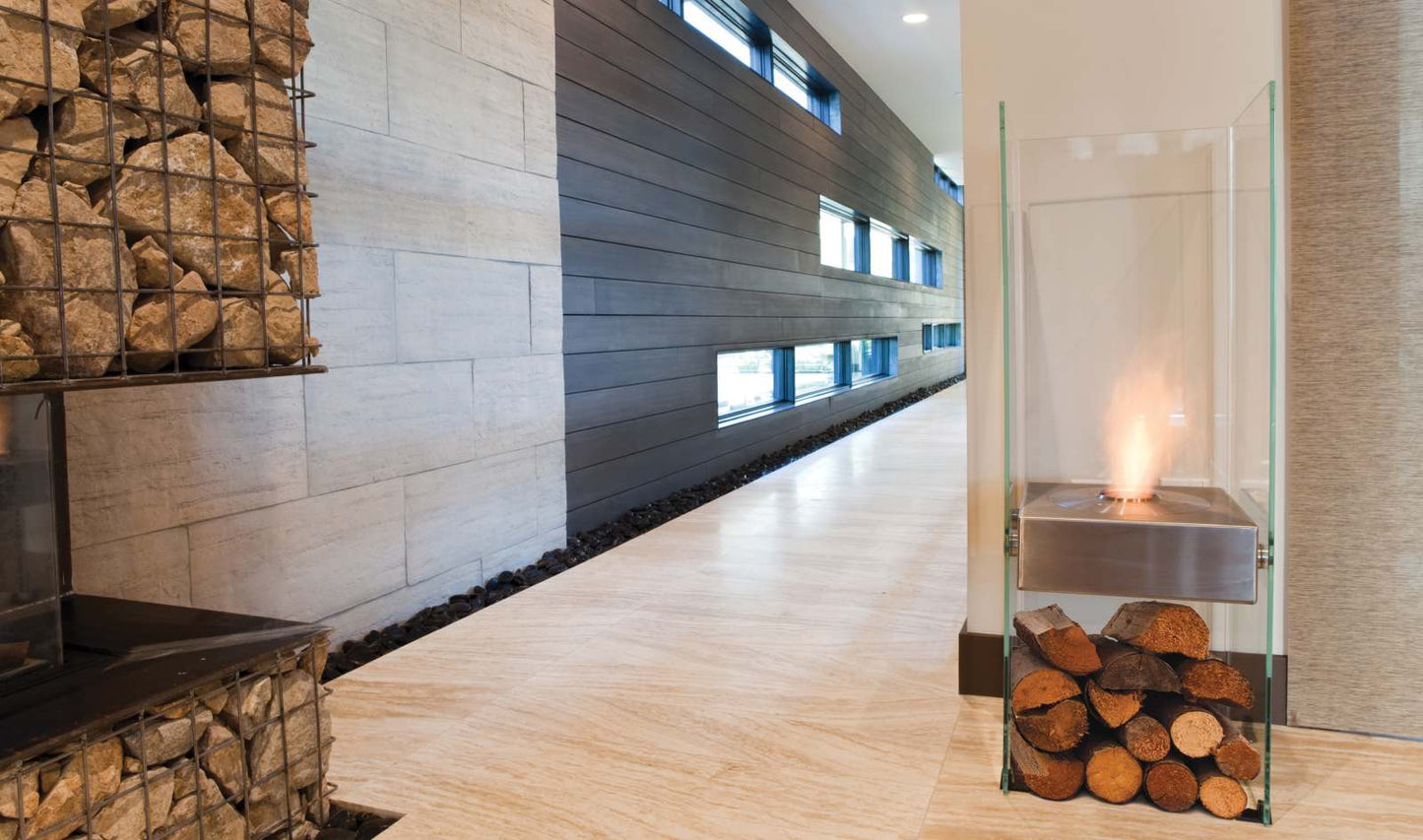 EcoSmart Fire - Ghost - Designer Fireplace - Black