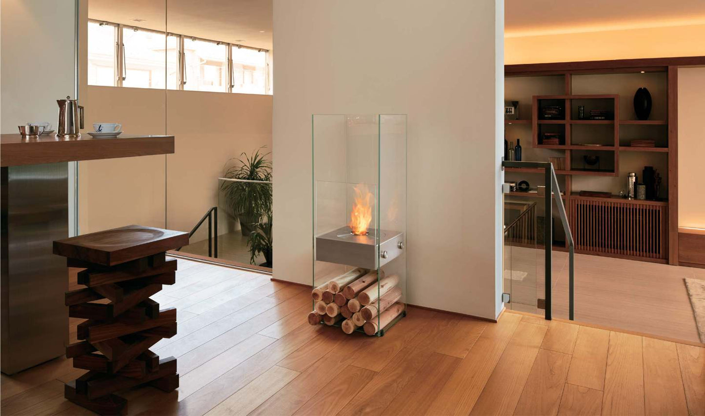 EcoSmart Fire - Ghost - Designer Fireplace - Black