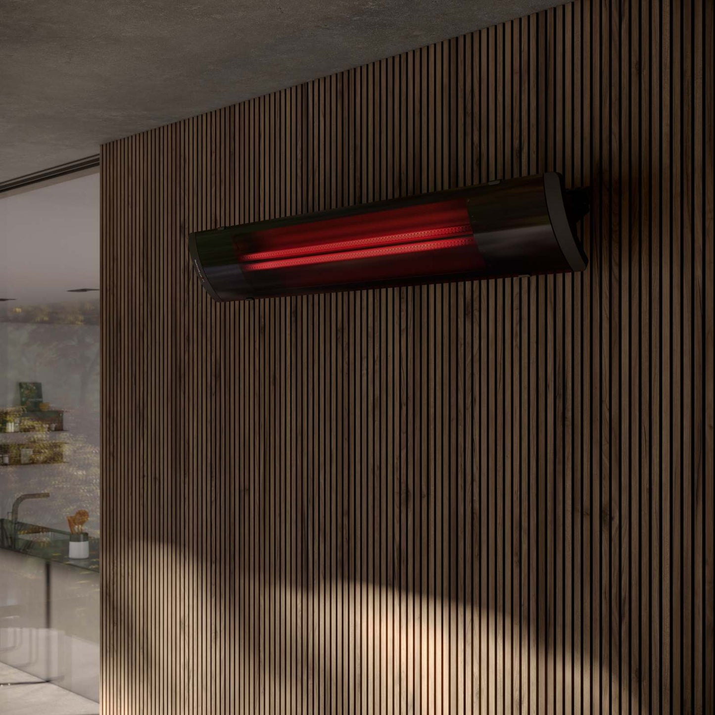 Heatscope heater - Pure 2400W - Radiant Heater - Black
