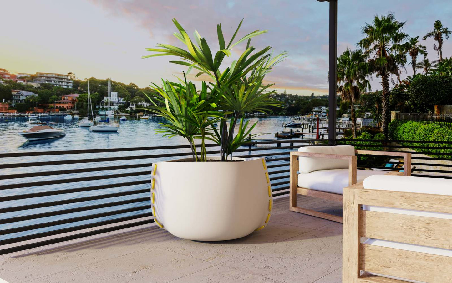 Blinde Design - Stitch 125 - Planter - Natural