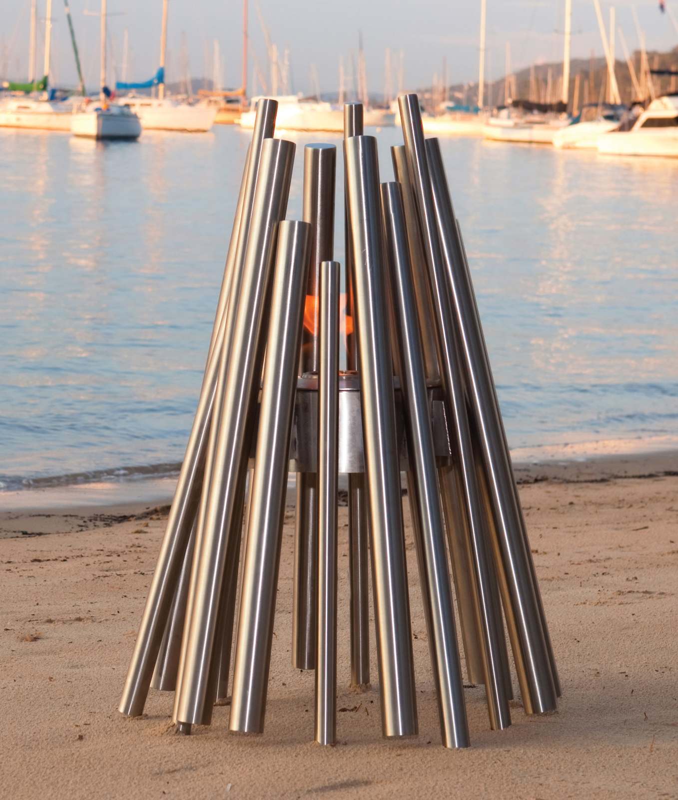 EcoSmart Fire - Stix - Fire Pit - Stainless Steel