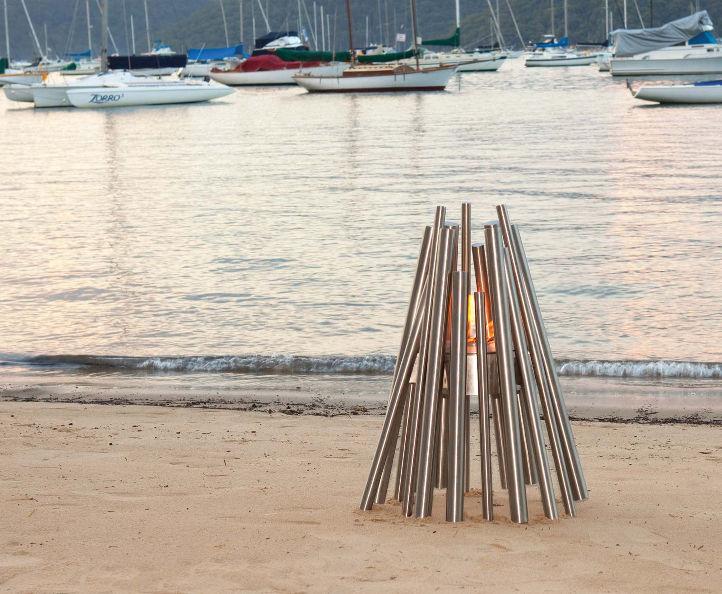 EcoSmart Fire - Stix - Fire Pit - Stainless Steel