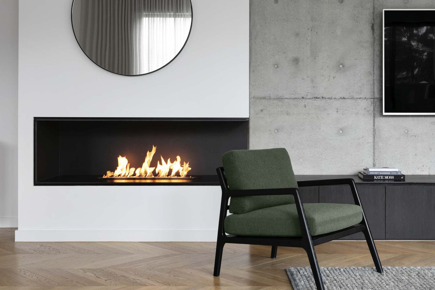 EcoSmart Fire - XL700 - Ethanol Burner - Black