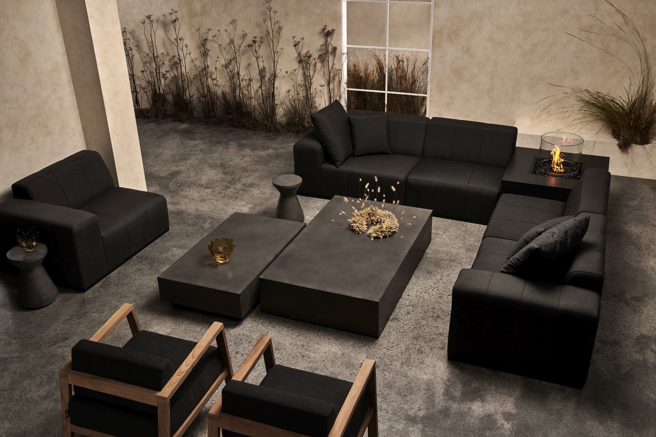 Connect Modular 5 L-Sectional - Indoor and Outdoor Modular Sofa