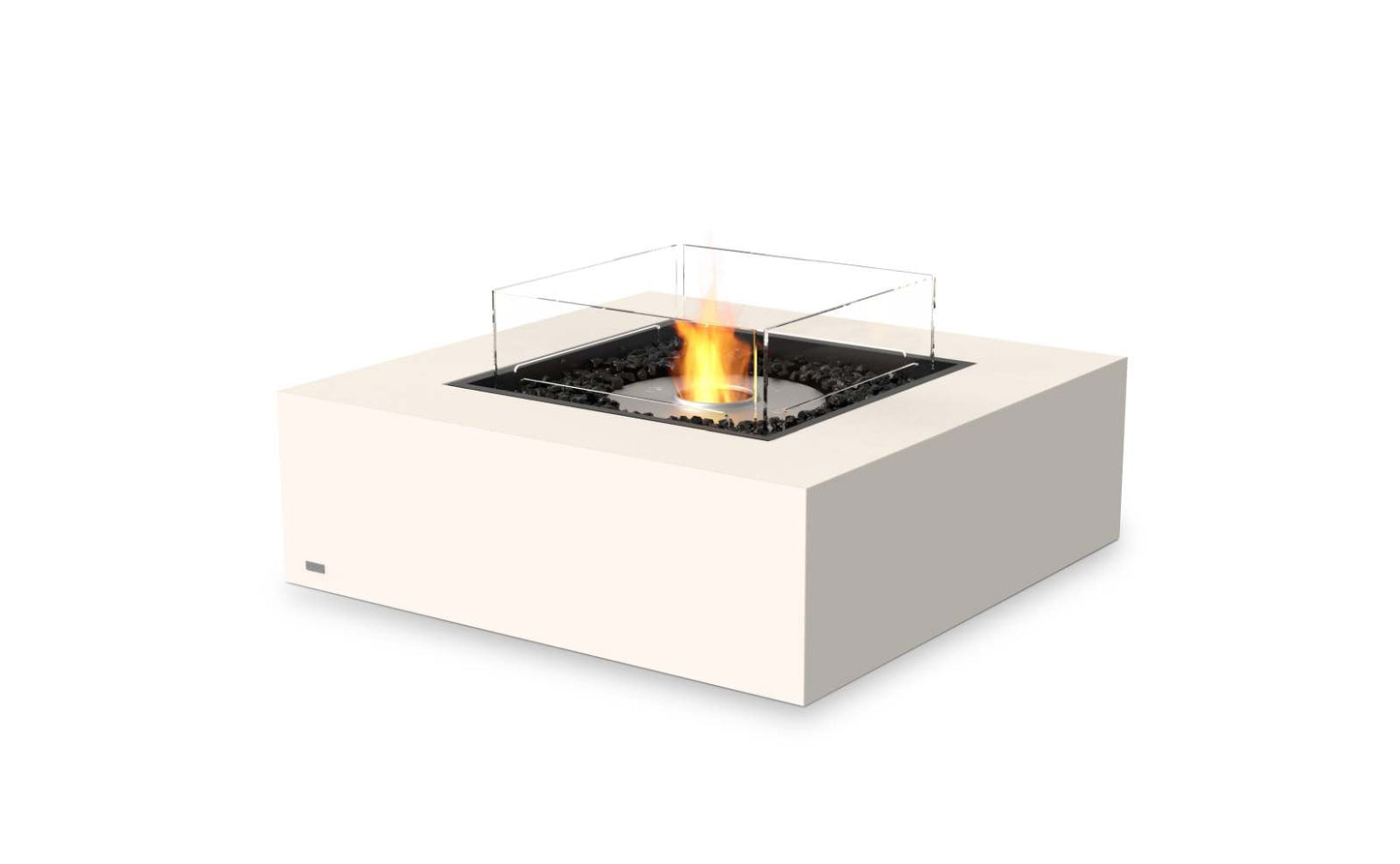 EcoSmart Fire - Base 40 - Gas Fire Pit Table - Bone