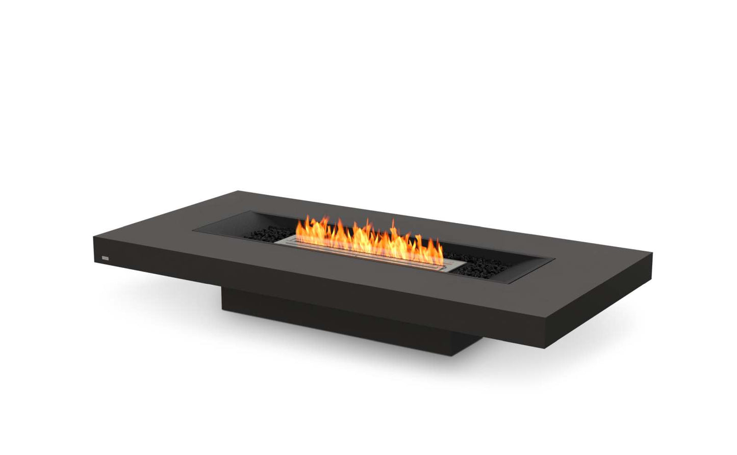 EcoSmart Fire - Gin 90 (Low) - Gas Fire Pit Table - Graphite