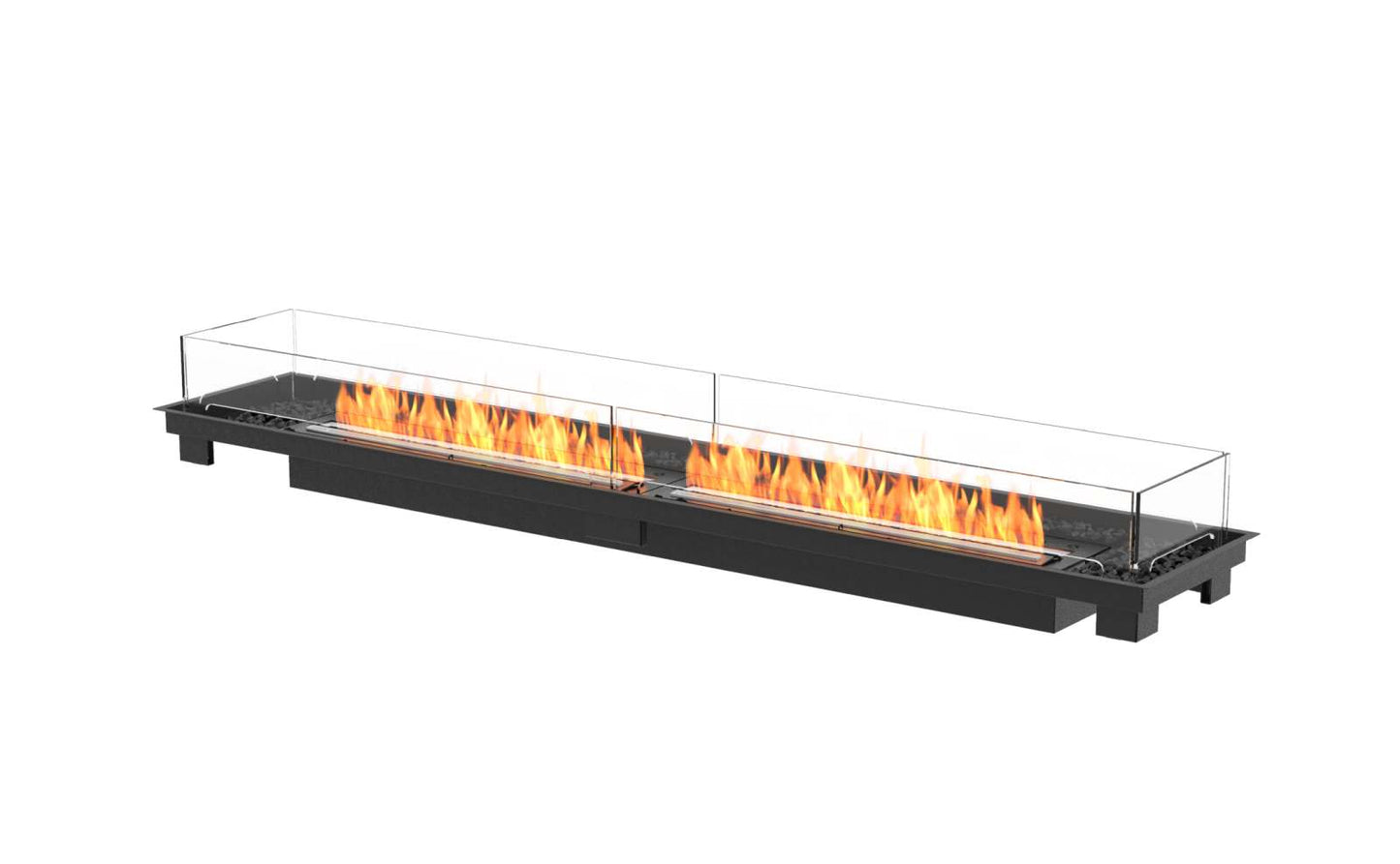EcoSmart Fire - Linear 90 - Fire Pit Kit - Black