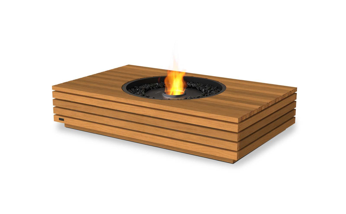 EcoSmart Fire - Martini 50 - Fire Pit Table - Teak