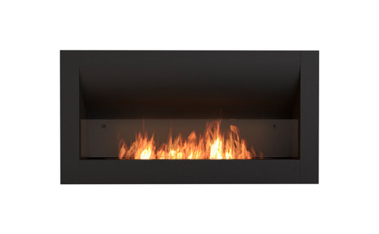 EcoSmart - Firebox 1400CV - Curved Fireplace - Black