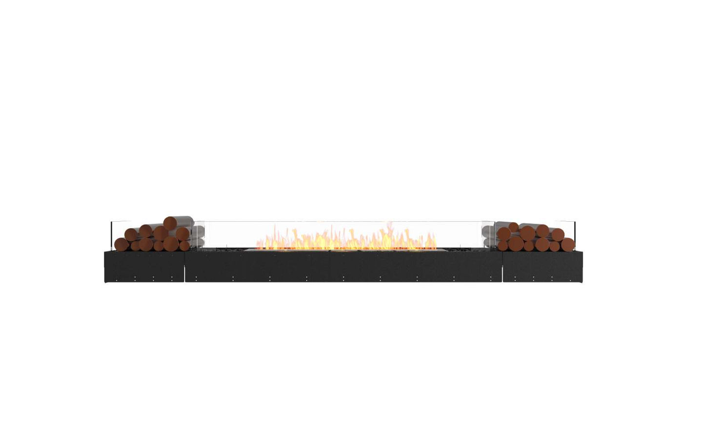 EcoSmart - Flex Fireplace 104BN.BX2 - Bench - Black