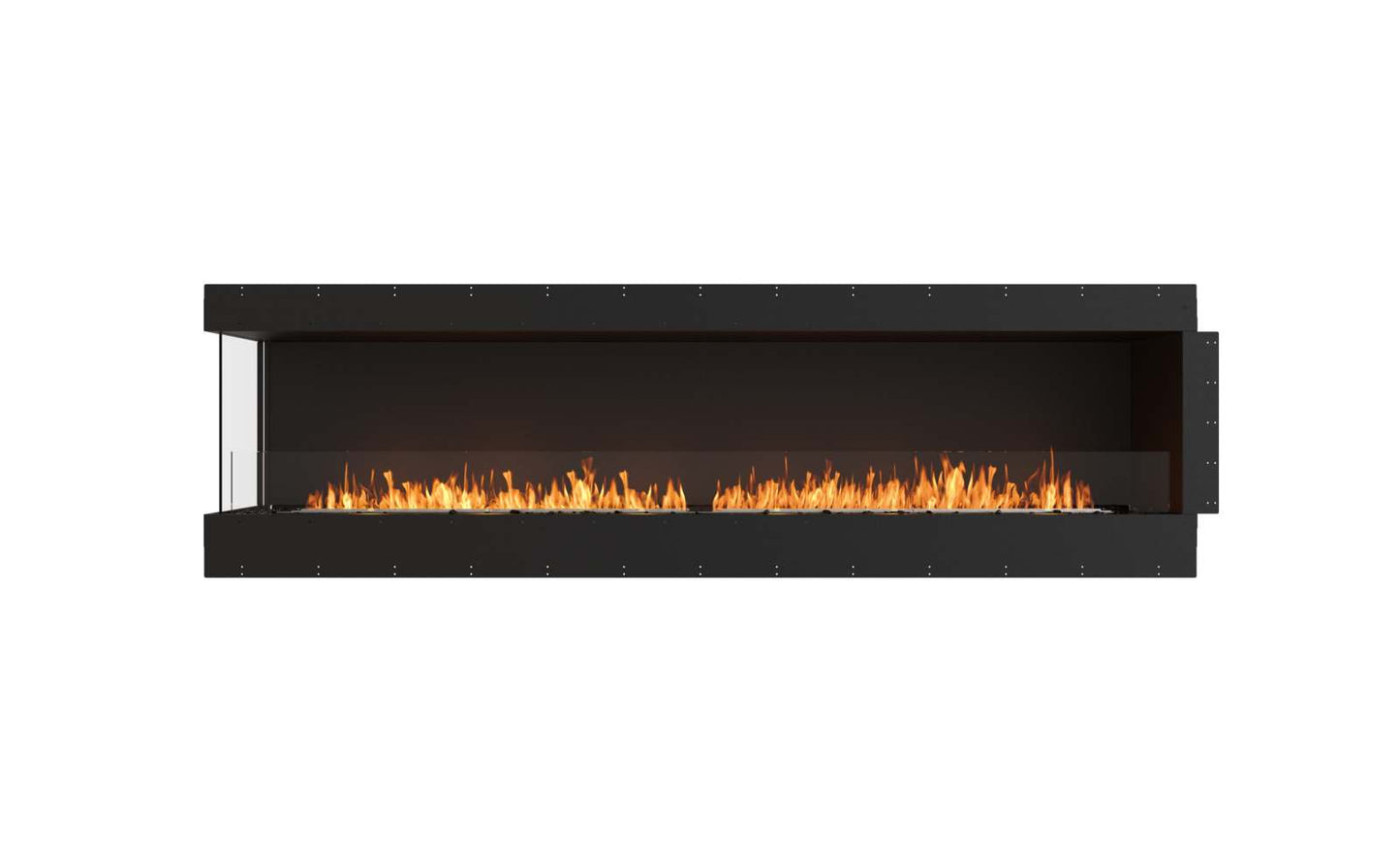 EcoSmart - Flex Fireplace 104LC - Left Corner - Black