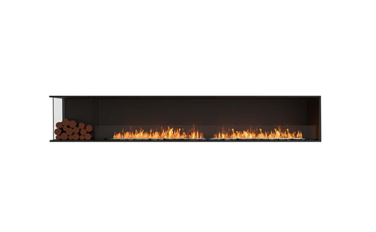 EcoSmart - Flex Fireplace 122LC.BXL - Left Corner - Black