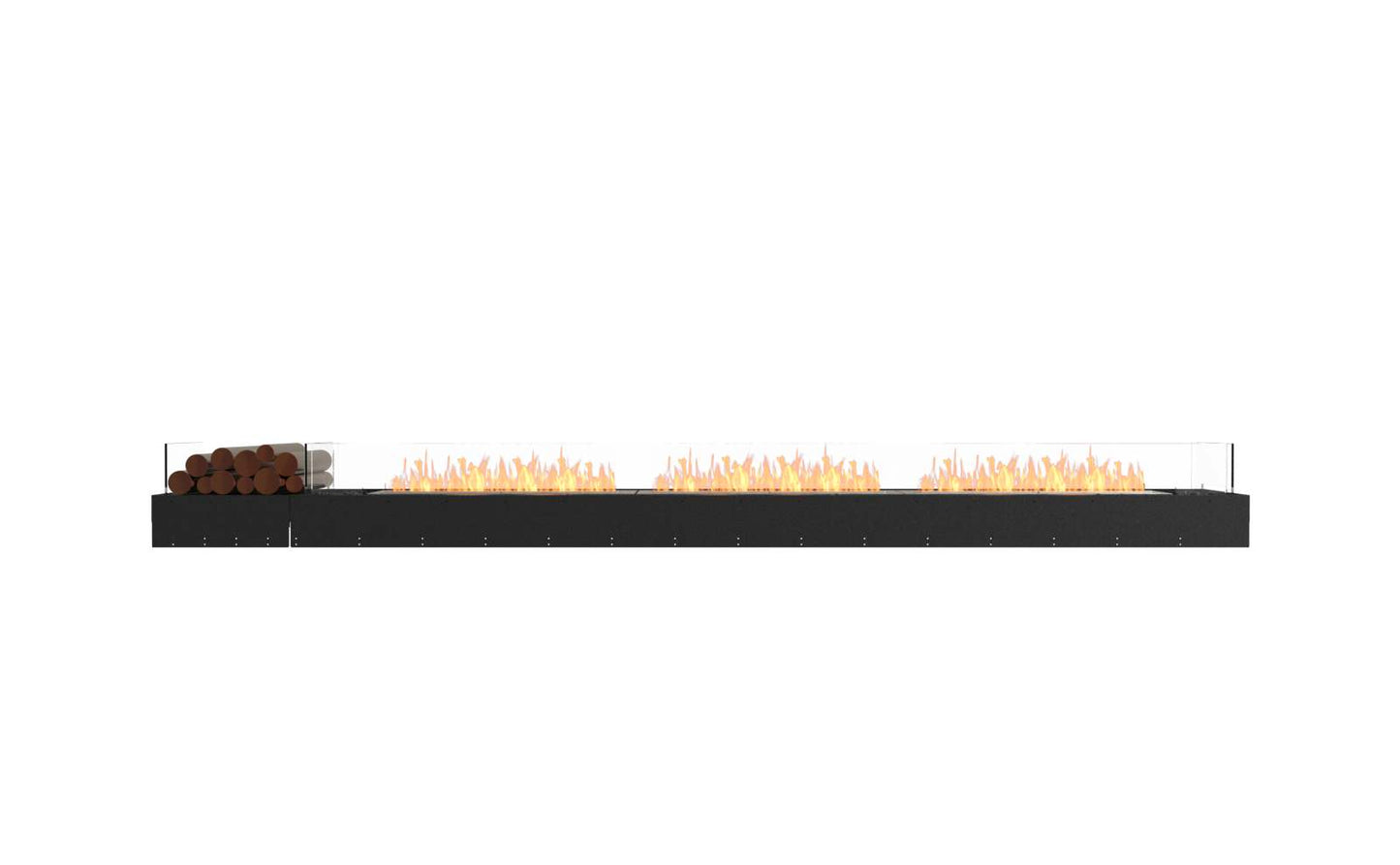 EcoSmart - Flex Fireplace 140BN.BX1 - Bench - Black
