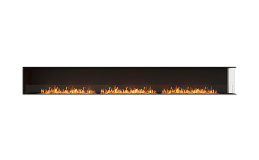 EcoSmart - Flex Fireplace 158RC - Right Corner - Black