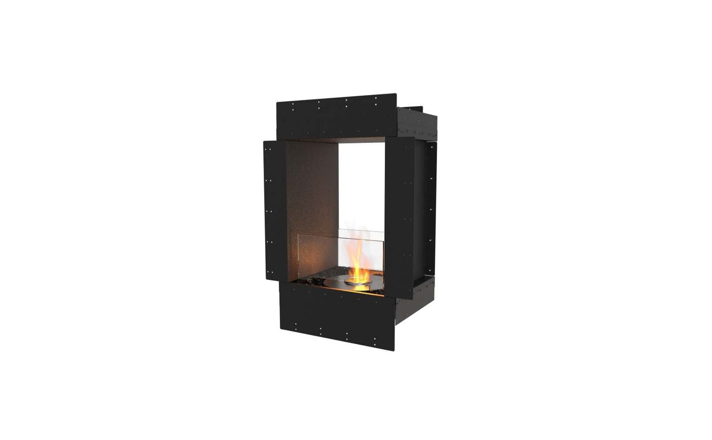 EcoSmart - Flex Fireplace 18DB - Double Sided - Black