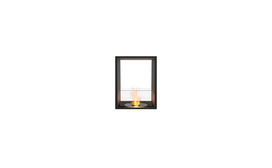 EcoSmart - Flex Fireplace 18DB - Double Sided - Black