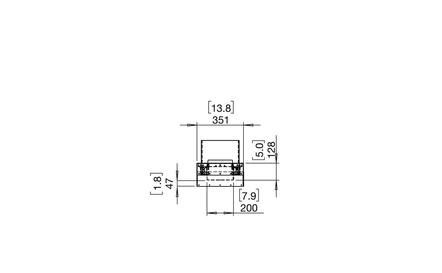 EcoSmart - Flex Fireplace 104BN - Bench - Black