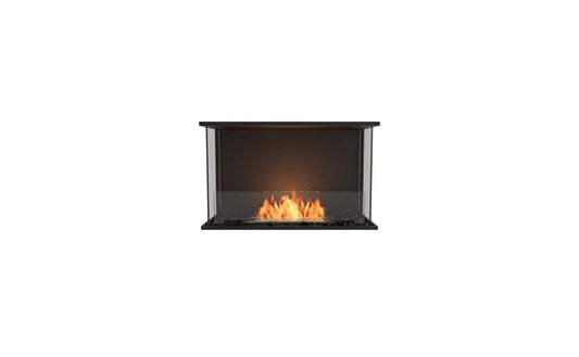 EcoSmart - Flex Fireplace 32BY - Bay - Black