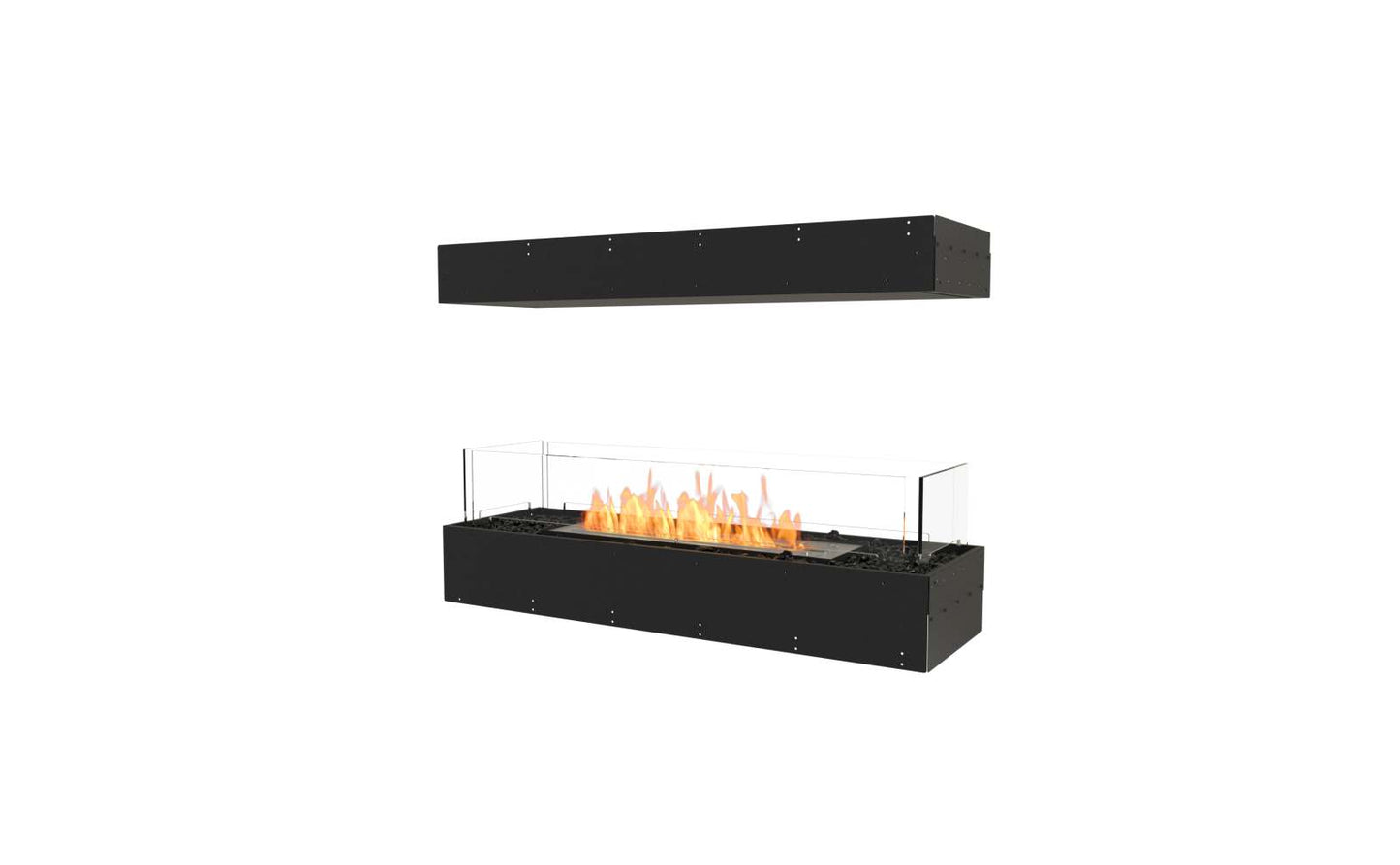 EcoSmart - Flex Fireplace 42IL - Island - Black