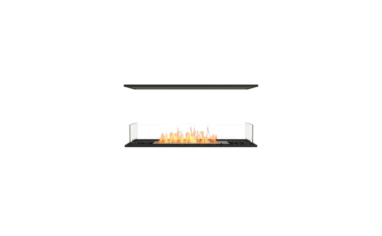 EcoSmart - Flex Fireplace 42IL - Island - Black